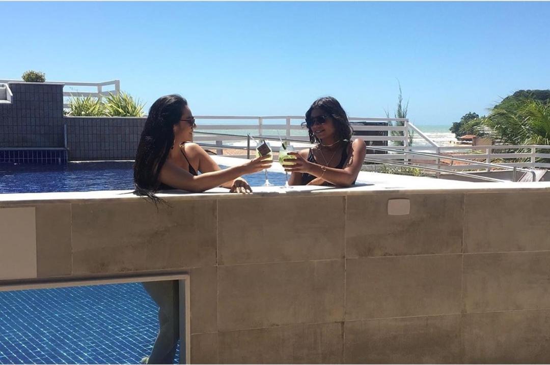 Pipas Bay - Flat Beira Mar Apartment Praia de Pipa ภายนอก รูปภาพ
