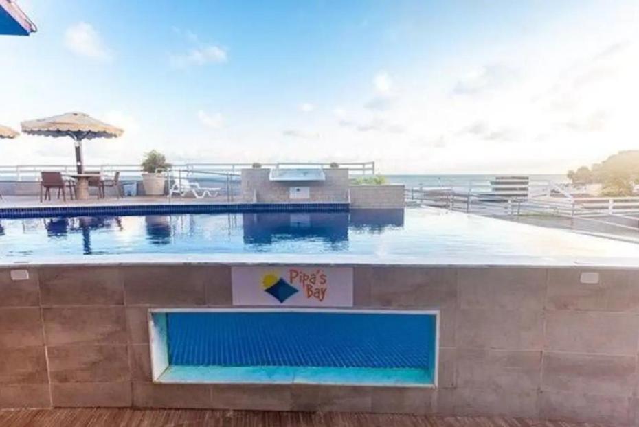 Pipas Bay - Flat Beira Mar Apartment Praia de Pipa ภายนอก รูปภาพ
