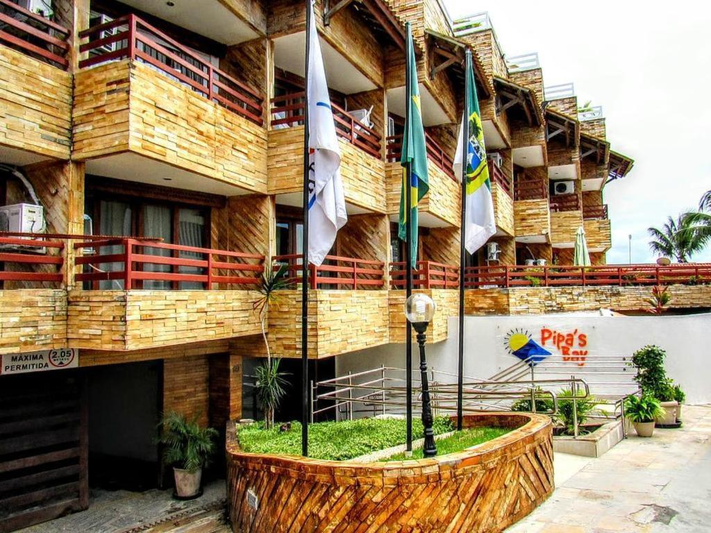 Pipas Bay - Flat Beira Mar Apartment Praia de Pipa ภายนอก รูปภาพ