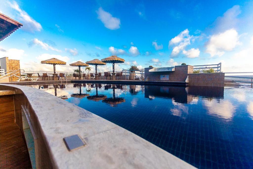 Pipas Bay - Flat Beira Mar Apartment Praia de Pipa ภายนอก รูปภาพ